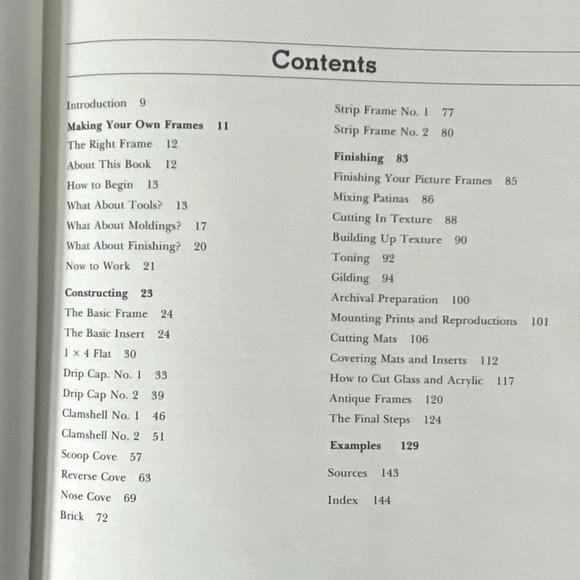 Vintage How To Make Your Own Picture Frames Hardcover Book - Picture 6 of 14